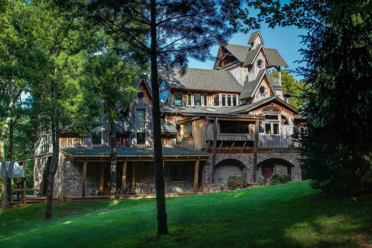 Ferienwohnung Whimsical Gatehouse At Dark Horse Estate Franklin Exterior foto